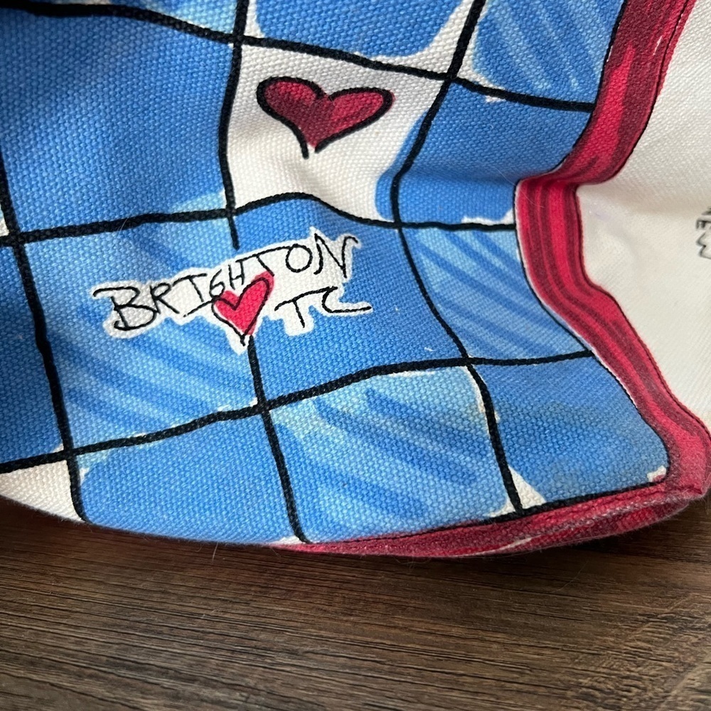 Brighton Tom Clancy‎ Holiday 2020 Love Sparkle Canvas Tote - Picture 5 of 7